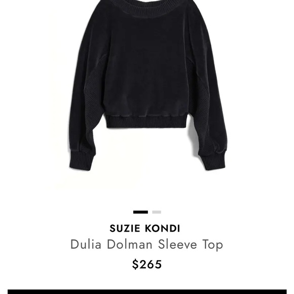 Suzi Kondi Dulia Top and Tosk Harem Pants, green velour (color is “dunmore”) - Picture 4 of 10